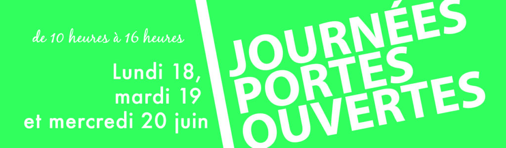 journées portes ouvertes juin 2018 formation graphisme paris ile de france