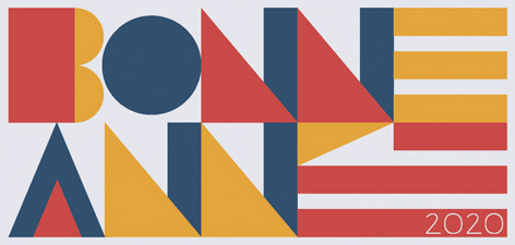 bonne année 2020 graphisme et communication 